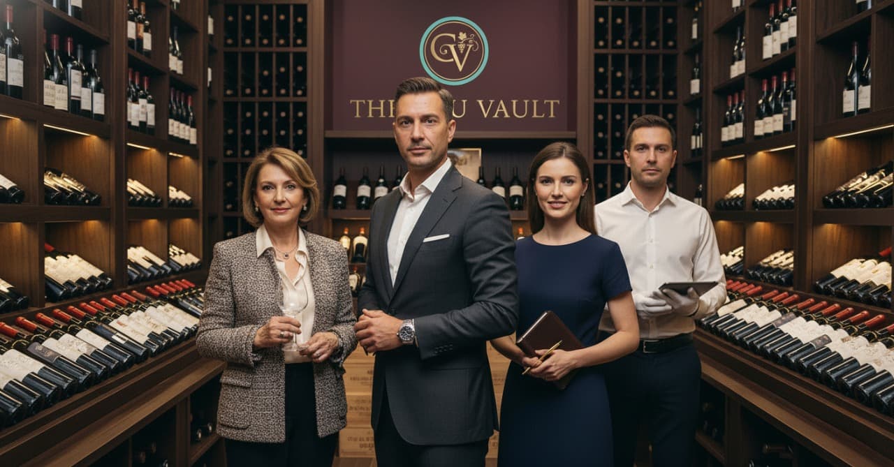 L'équipe The Cru Vault