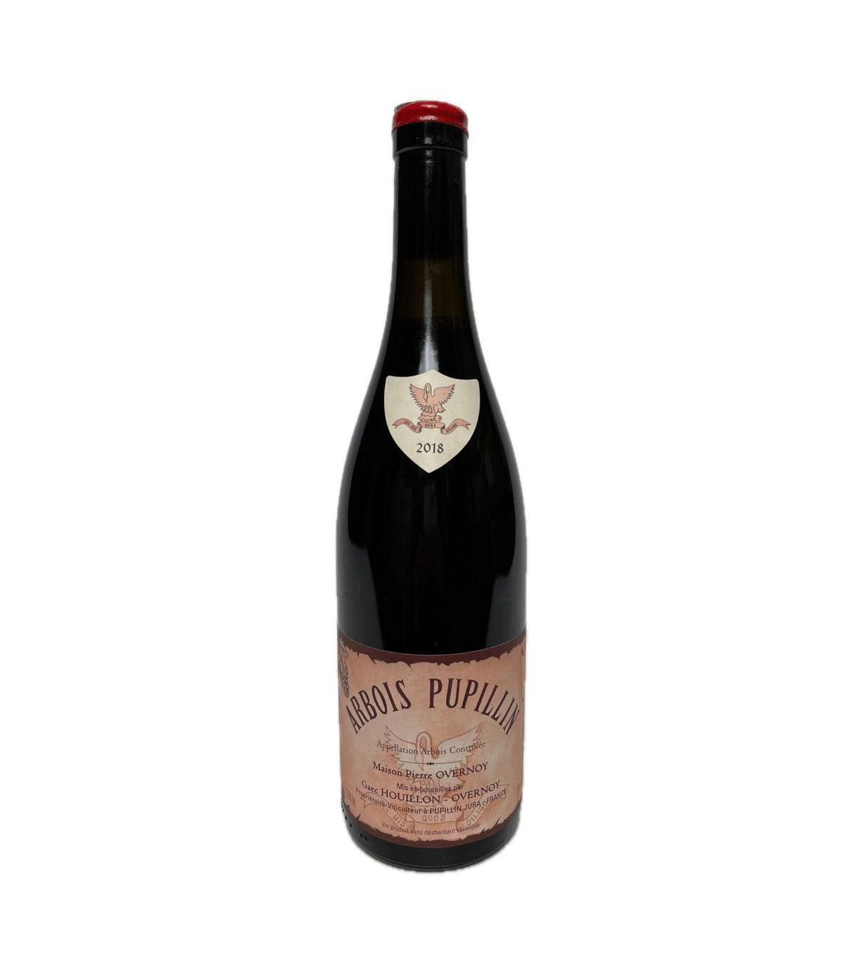 Vin Rouge Maison Pierre Overnoy Arbois Pupillin Poulsard Jura 2018 750ml